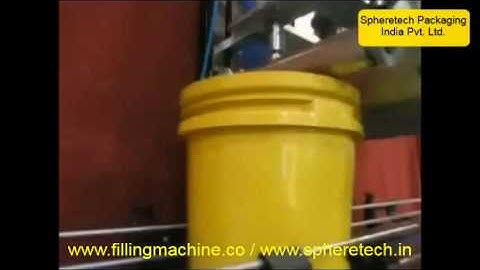 Automatic  Bucket Lid Pressing Machine