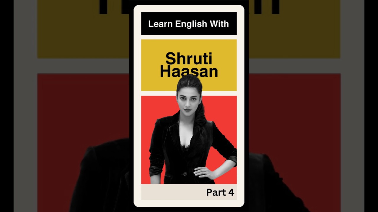 Veg Out? What did Shruti Haasan say? English phrase explained.