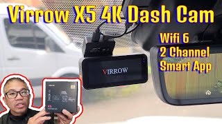 How to install Virrow X5 4K Dash Cam