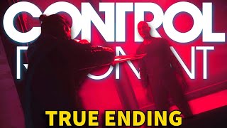 CONTROL RESONANT - Final Boss Fight + True Ending [4K 60FPS PS5 PRO]