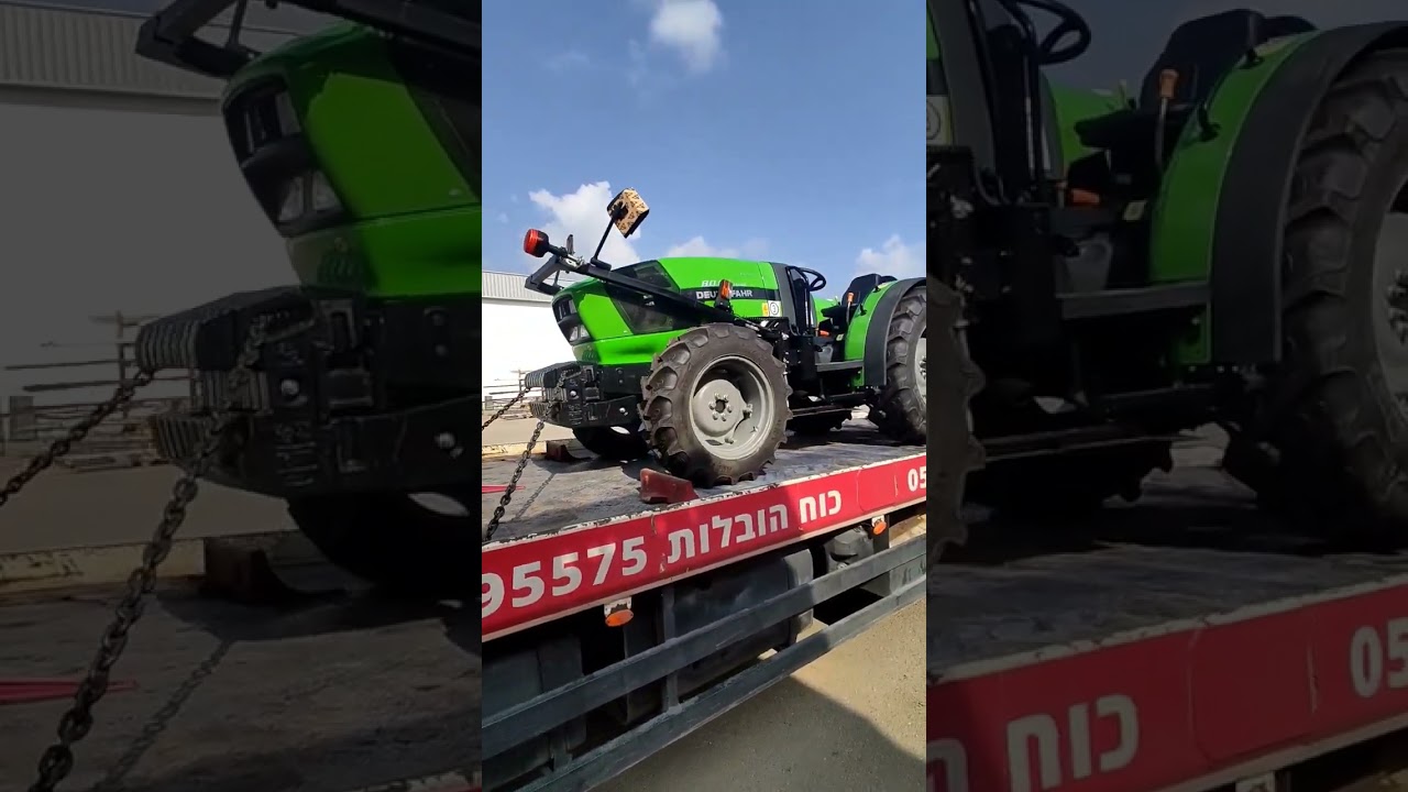 tractor towing / tow truck