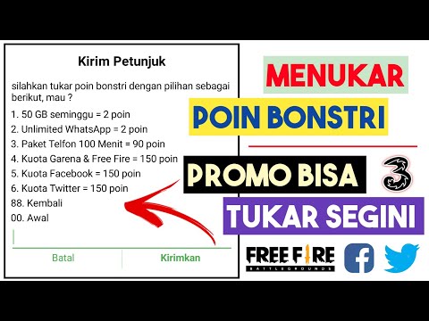 Cara Tukar Poin Bonstri Dengan Pulsa Dan Paket Data Terbaru !