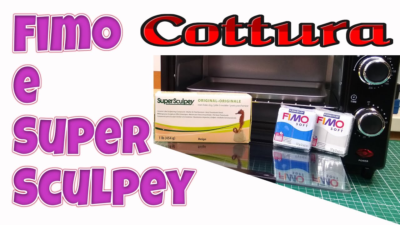 Come cuocere il Fimo o la SuperSculpey