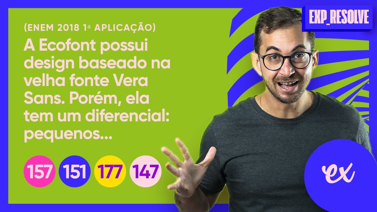 A ECOFONT POSSUI DESIGN BASEADO NA VELHA FONTE VERA SANS. (...) | RAZÃO ...
