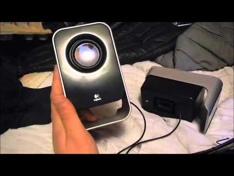 LogiTech LS21 Unboxing + Testing + Review ( speakers )