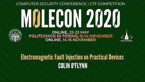 m0leCon 2020 - Colin O