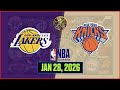 LAKERS  vs  KNICKS  |  NBA Full Game Highlights  |  knicks vs lakers  |  NBA 2K26  |