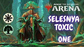 ONE / Колода Селезния токсик / Selesnya toxic deck. MTG arena / мета 2023