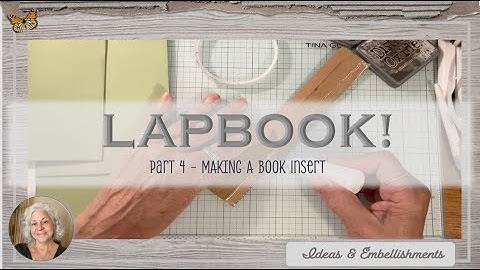Making a Lapbook - Part 4 (Making a Removable Book Insert)