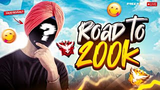 🔴ROAD TO 200K SUBS 🤩 AND PUSH 🚀TO TOP 1 😎#freefirelive #freefireindia #rai⭐#classyff #vanitygaming