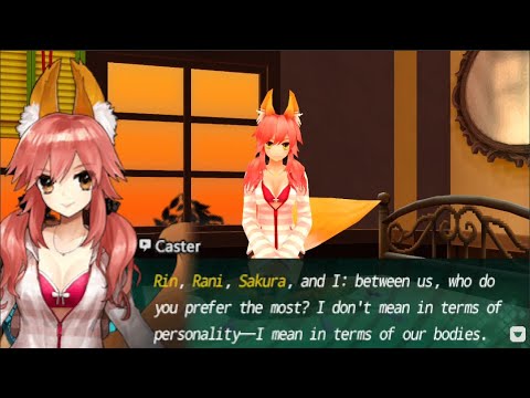 Fate/Extra CCC (English Patch) Tamamo Chapter 4 My Preferences - YouTube