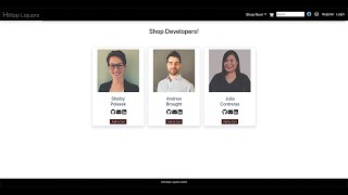 Famous Codeup Web Development Capstone Project - Hilltop Liquors - Ganymede Cohort Profile