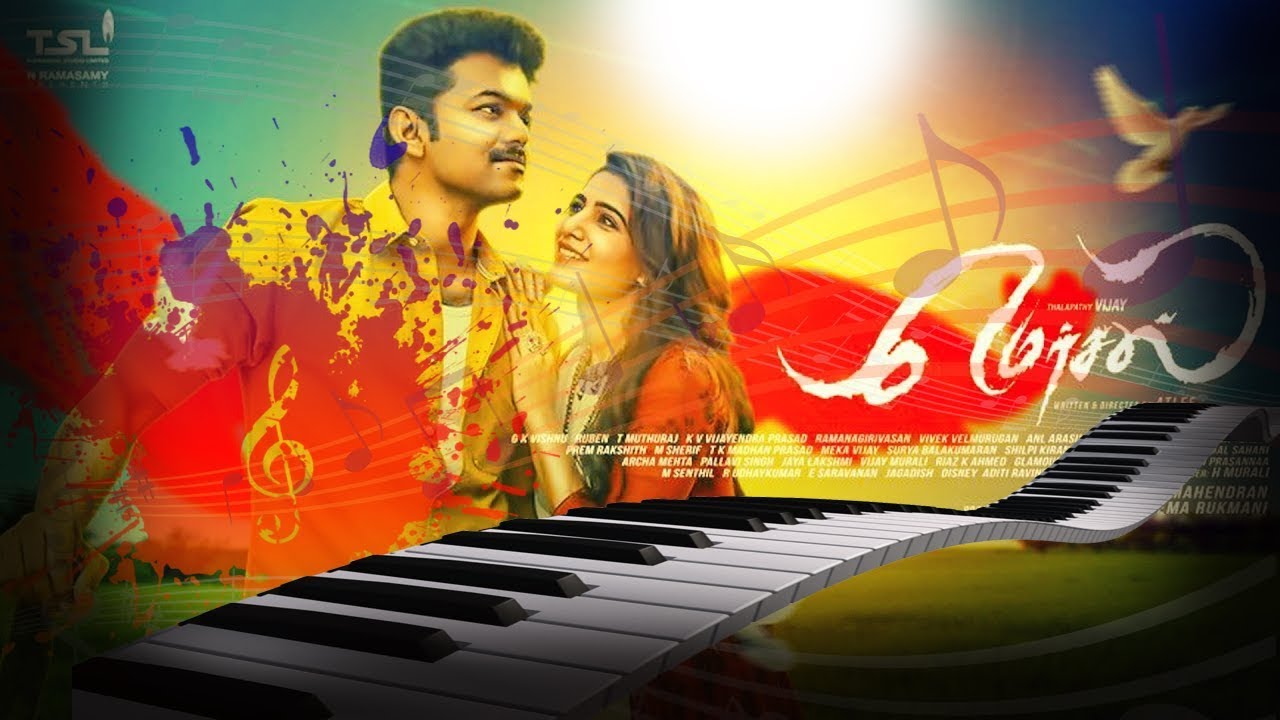 Neethanae keyboard cover II Mersal Second single
