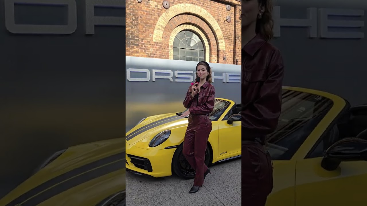 Porsche at the Australia Fashion Week