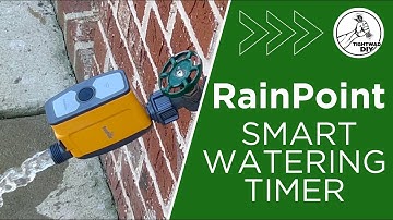 Smart Watering With RainPoint Wifi Timer | Efficient Garden Watering With Soaker Hose & Timer