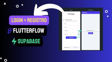Creando un Flujo de Inicio de Sesión y Registro en Flutterflow con Integración a Supabase