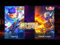 Granger Starfall Knight VS Agent Z Skin Comparison | Mobile Legends Bang Bang