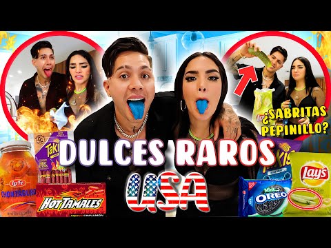 PROBANDO DULCES AMERICANOS del SUPERMERCADO MAS FAMOSO de ESTADOS UNIDOS  🇺🇸 