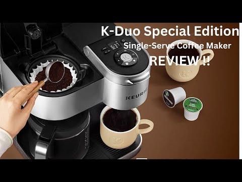 Keurig K Duo Plus Review  Single Serve Carafe Coffee Maker