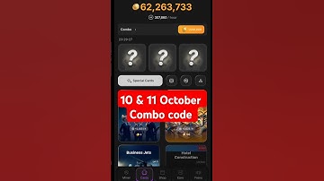 Hashcats Daily Combo stake code 10 & 11 October | Combo Today Card #Hashcat  #code #airdrop #combo