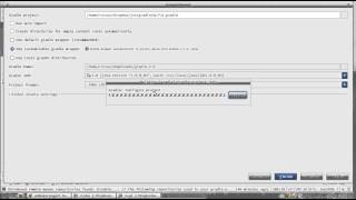 import gradle err