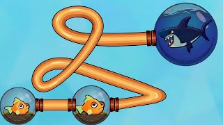 Save the fish / pull the pin updated level fish save game pull the pin game / mobile game 99999999 screenshot 4