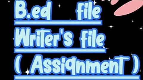 # B.Ed file||Code-E (702)||EPC- 3 ||Reading & Reflecting on texts #@ Maa Shakumbhari University||