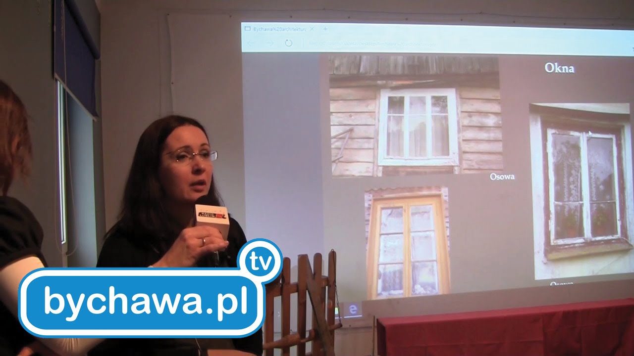 2015-11-28 XVIII Spotkania Regionalne, Bychawa, dr Mariola Tymochowicz o zabudowie drewnianej