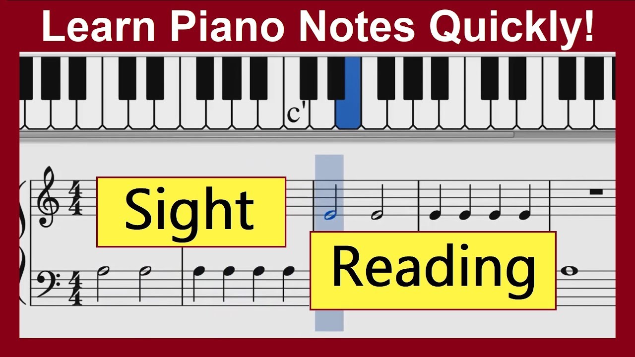 Beginner Piano Exercises For Faster Sight Reading - Easy Sheet Music