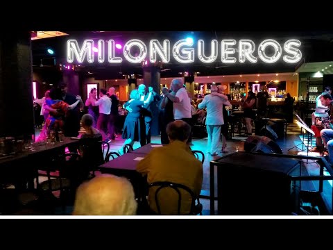 Tradicional del tango, Noche de milongueros, milonga de Oscar Hector