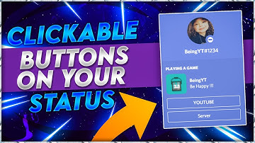 Add Clickable Buttons To Your Discord Status On Profile - New Trick
