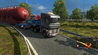 ETS 2 - Renoult Magnum Transporting Heat Exchanger ( 18×4,8×5 m & 70 t )