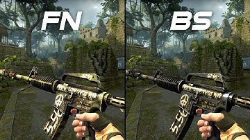 CSGO M4A1-S | Flashback - Skin showcase all floats [4K60FPS]