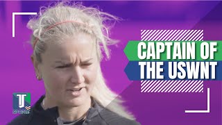 Lindsey Horan EXPLAINS what it means to be CAPTAIN of the USWNT