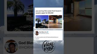 69K for an oceanfront house?! 🌊🏠Would you buy this? 👀 #trending #viral #house