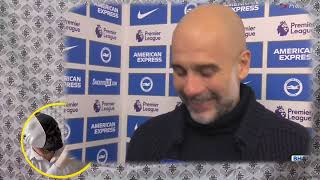 Pep Guardiola Post Match Interview Brighton 0 vs 4 Manchester City 25/04/2024