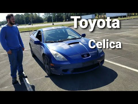 The 2001 Toyota Celica Review, Walkaround, Exhaust & Test Drive with a V4 Motor |Scotty Kilmer