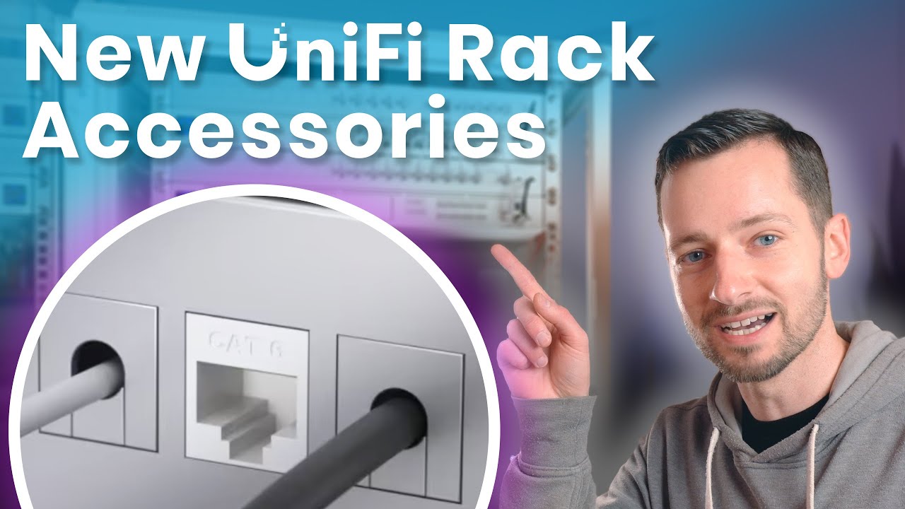 Ubiquiti Rack Example In-Depth Rack Build + Ubiquiti UniFi + White Network Cabinet - YouTube
