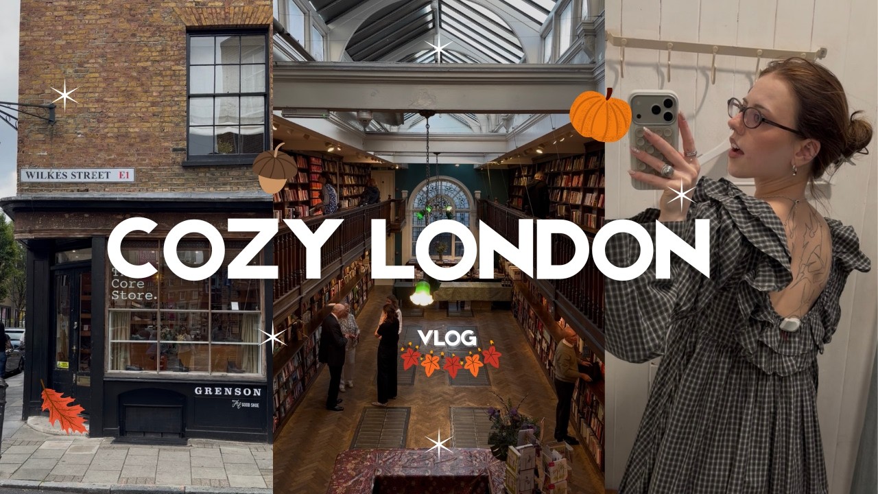 HERBST IN LONDON 🍂 | gemütliche Cafés, Stores & Self-Ca… — Transcript