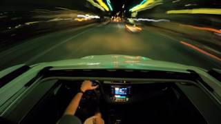 Cincinnati Hyperspeed Night Drive time-lapse