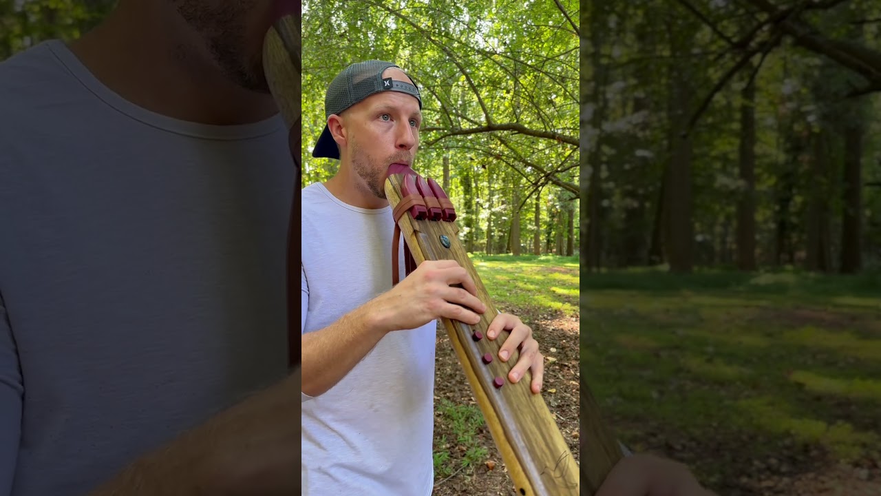 Native American style triple drone flute! Made in the key of EEB