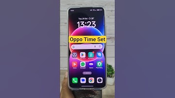 oppo mobile time setting #oppo #android #oppotips