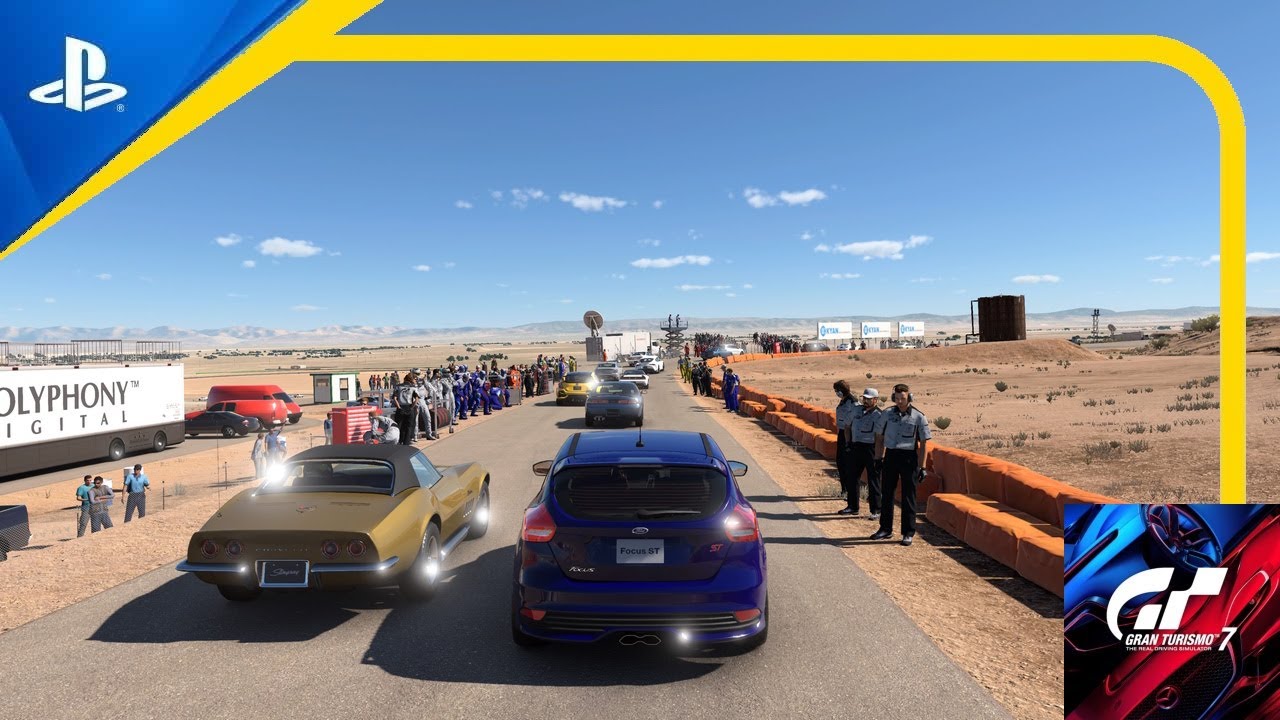 GT7 Test Race Willow Springs International Raceway Horse Thief