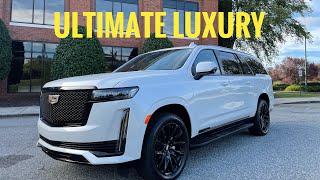 2021 Cadillac Escalade ESV-In Depth Review-The Ultimate Luxury SUV