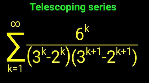 How To Find the Sum of a Telescoping series using partial fraction decomposition.