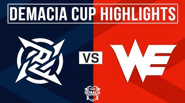 NIP vs WE Highlights ALL GAMES | Demacia Cup 2025 | Ninjas in Pyjamas vs Team WE