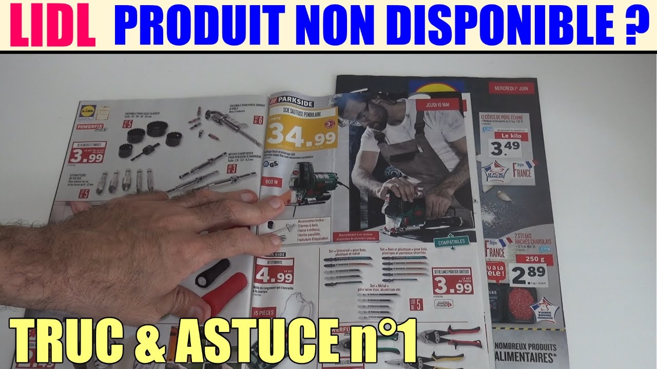 Lidl Produit Plus Disponible Dans Votre Magasin Truc Et Astuce