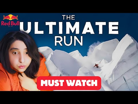 Indian Reaction to  Most Insane Ski Run Ever Imagined - Markus Eder's The Ultimate Run ! CRAZY