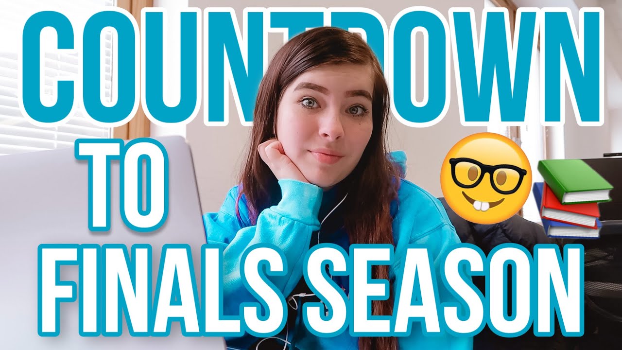 COUNTDOWN TO MY UNIVERSITY FINALS | A day in the life of a psychology ...