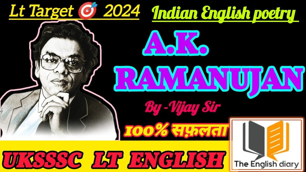 ak-ramanujan-uksssc-lt-uksssc-lt-english-youtube